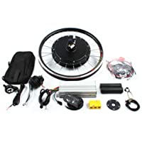 OUKANING Kit de conversión para bicicleta eléctrica de 20 pulgadas- motor delantero de 48 V- 1000 W